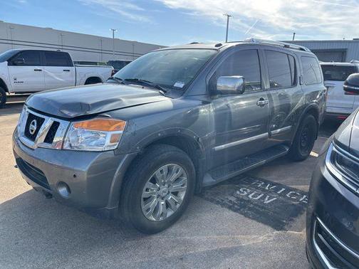Gun Metallic 2015 Nissan Armada Platinum