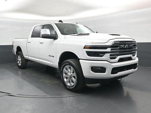 Bright White Clearcoat 2026 RAM 2500 Laramie Crew Cab 4x4 6'4' Box