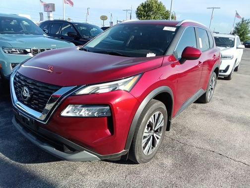 Scarlet Ember Tintcoat 2023 Nissan Rogue SV