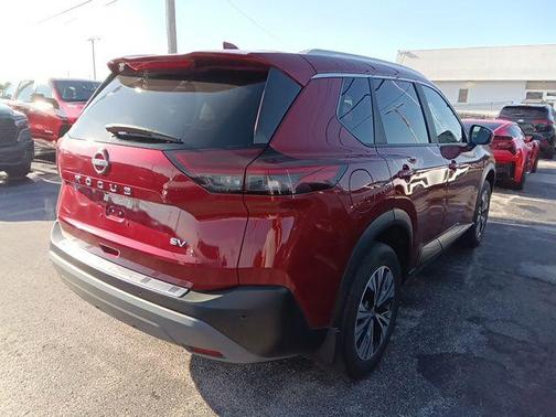 Scarlet Ember Tintcoat 2023 Nissan Rogue SV