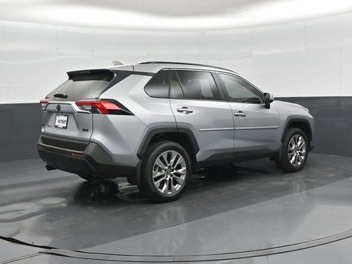 Silver Sky Metallic 2025 Toyota RAV4 XLE Premium