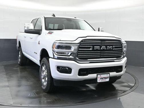 Bright White Clearcoat 2024 RAM 2500 Laramie Crew Cab 4x4 6'4' Box