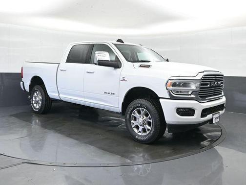 Bright White Clearcoat 2024 RAM 2500 Laramie Crew Cab 4x4 6'4' Box
