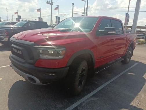 Flame Red Clearcoat 2019 RAM 1500 Rebel