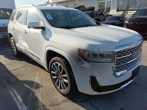 Summit White 2023 GMC Acadia Denali
