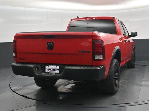 Flame Red Clearcoat 2021 RAM 1500 Classic Warlock Quad Cab 4x4 6'4' Box