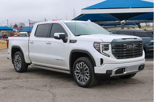 White Frost Tricoat 2023 GMC Sierra 1500 Denali Ultimate