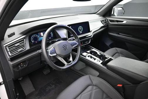 Pure White 2025 Volkswagen Atlas Cross Sport 2.0T SE w/Technology 4MOTION