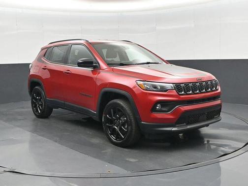 Red Hot Pearlcoat 2026 Jeep Compass Latitude