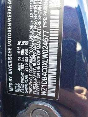 Downshift Blue 2020 Toyota Supra 3.0 Premium