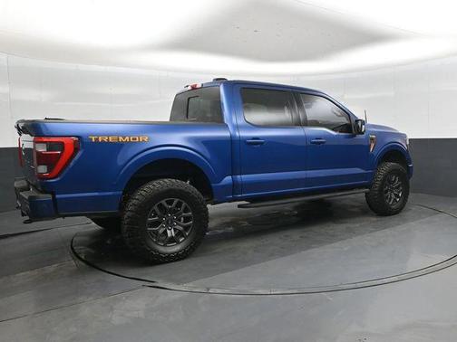 Atlas Blue Metallic 2022 Ford F-150 Tremor