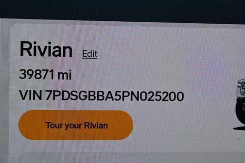 Glacier White 2023 Rivian R1S Adventure