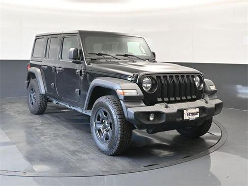 Black Clearcoat 2019 Jeep Wrangler Unlimited Sport
