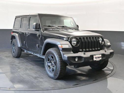 Black Clearcoat 2019 Jeep Wrangler Unlimited Sport