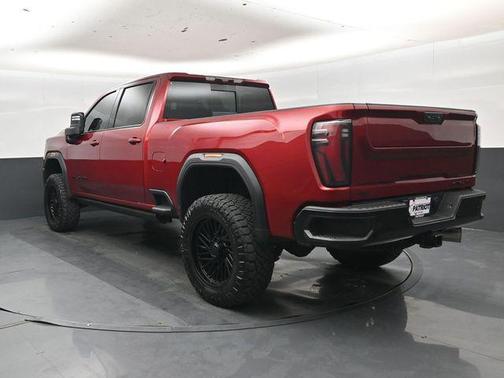 Volcanic Red Tintcoat 2025 GMC Sierra 2500 AT4X