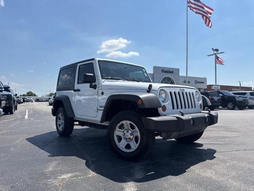 Bright White Clearcoat 2013 Jeep Wrangler Sport