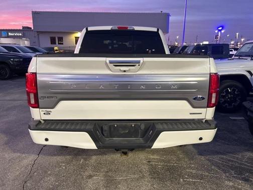 Star White Metallic Tri-Coat 2020 Ford F-150 Platinum