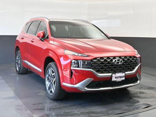 Calypso Red 2021 Hyundai SANTA FE Calligraphy