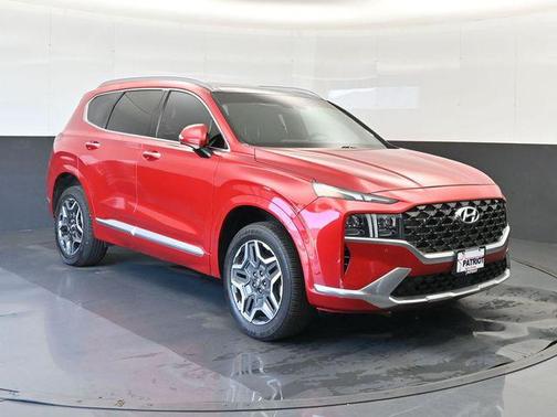 Calypso Red 2021 Hyundai SANTA FE Calligraphy