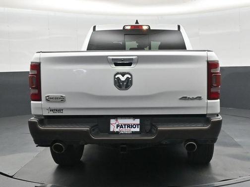Ivory White Tri-Coat Pearlcoat 2022 RAM 1500 Longhorn