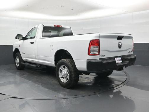 Bright White Clearcoat 2022 RAM 3500 Tradesman Regular Cab 4x4 8' Box