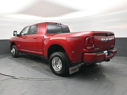 Molten Red Pearlcoat 2026 RAM 3500 Laramie Mega Cab 4x4 6'4' Box