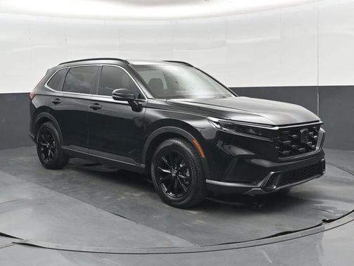 Crystal Black Pearl 2025 Honda CR-V Hybrid Sport FWD