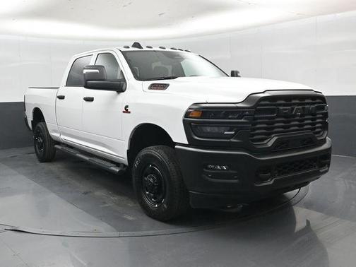 Bright White Clearcoat 2026 RAM 2500 Tradesman Crew Cab 4x4 6'4' Box