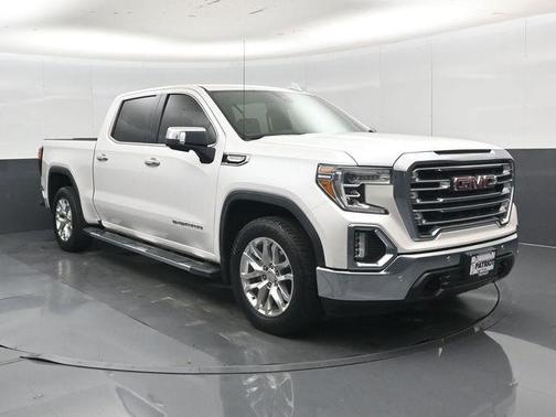 White Frost Tricoat 2019 GMC Sierra 1500 SLT
