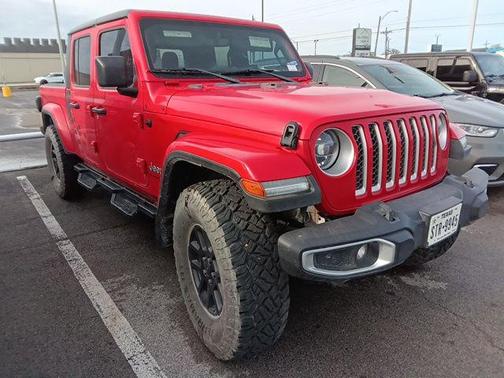 Firecracker Red Clearcoat 2022 Jeep Gladiator Overland