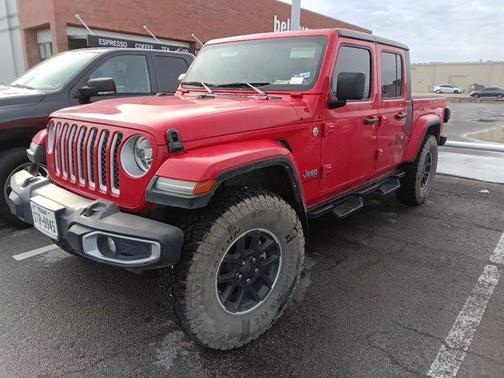 Firecracker Red Clearcoat 2022 Jeep Gladiator Overland