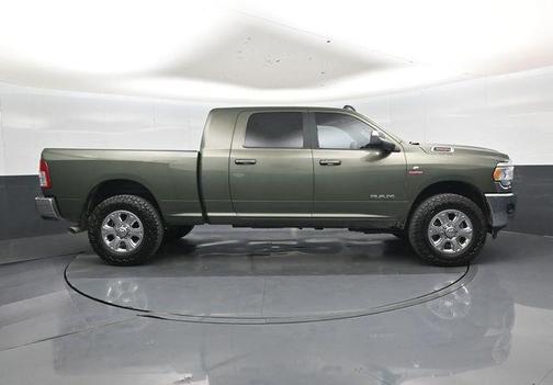 Olive Green Pearlcoat 2022 RAM 3500 Big Horn Mega Cab 4x4 6'4' Box