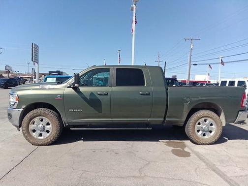 Olive Green Pearlcoat 2022 RAM 3500 Big Horn Mega Cab 4x4 6'4' Box