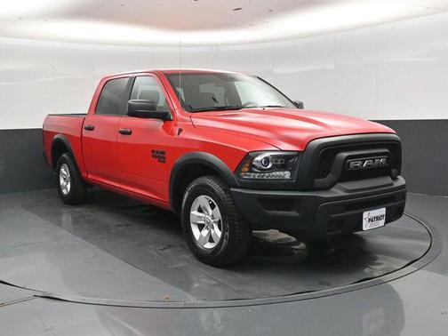 Flame Red Clearcoat 2024 RAM 1500 Classic Warlock Crew Cab 4x2 5'7' Box