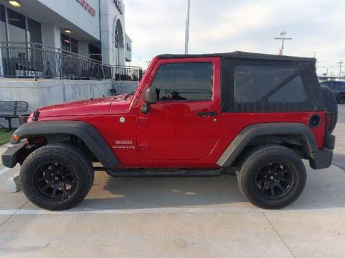 Flame Red Clearcoat 2011 Jeep Wrangler Sport