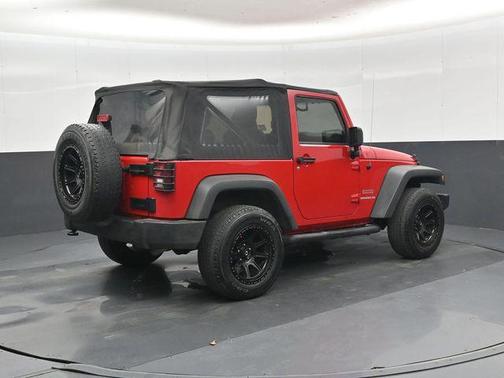 Flame Red Clearcoat 2011 Jeep Wrangler Sport