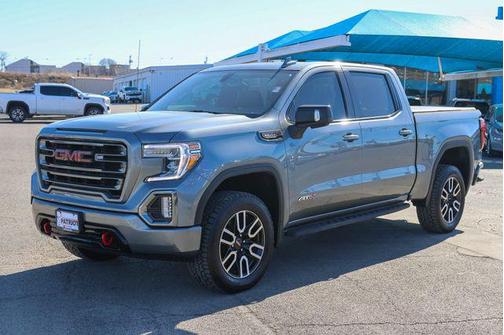 Satin Steel Metallic 2021 GMC Sierra 1500 AT4
