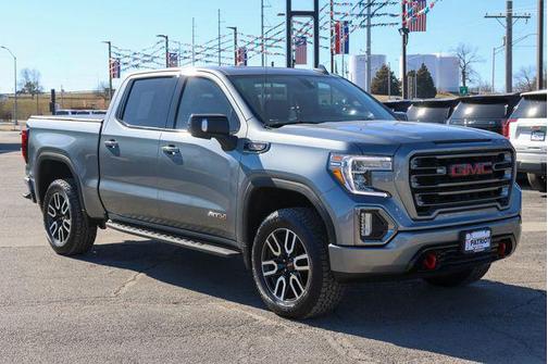 Satin Steel Metallic 2021 GMC Sierra 1500 AT4