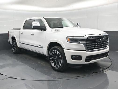 Ivory White Tri-Coat Pearlcoat 2027 RAM 1500 Limited