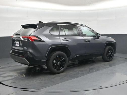 Midnight Black Metallic 2024 Toyota RAV4 Hybrid SE