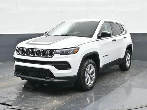 Bright White Clearcoat 2025 Jeep Compass Sport