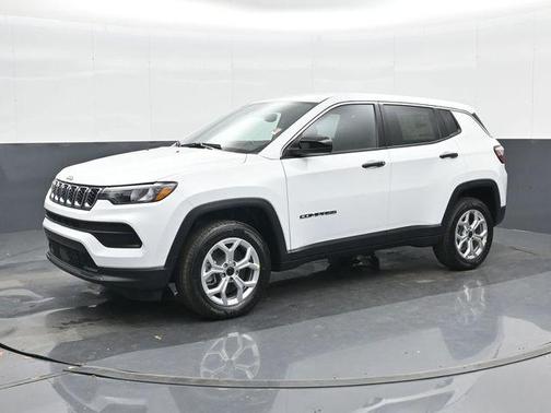 Bright White Clearcoat 2025 Jeep Compass Sport
