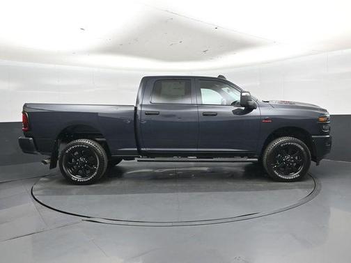 Forged Blue Metallic 2026 RAM 2500 Black Express Crew Cab 4x4 6'4' Box