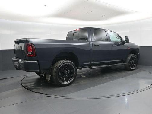 Forged Blue Metallic 2026 RAM 2500 Black Express Crew Cab 4x4 6'4' Box