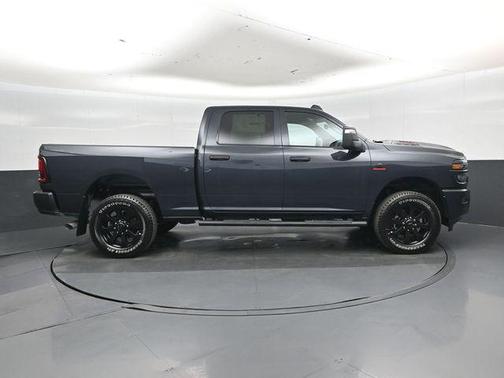 Forged Blue Metallic 2026 RAM 2500 Black Express Crew Cab 4x4 6'4' Box