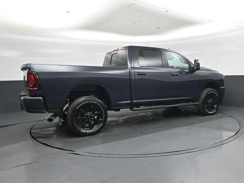 Forged Blue Metallic 2026 RAM 2500 Black Express Crew Cab 4x4 6'4' Box