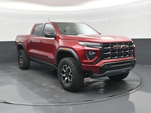 Volcanic Red Tintcoat 2024 GMC Canyon AT4X