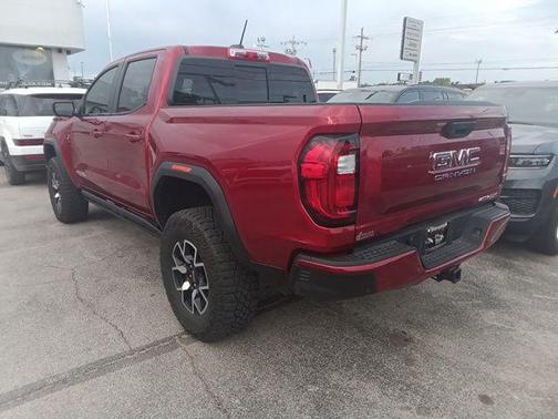 Volcanic Red Tintcoat 2024 GMC Canyon AT4X