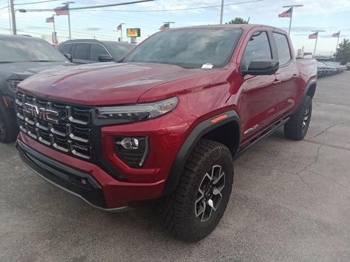 Volcanic Red Tintcoat 2024 GMC Canyon AT4X