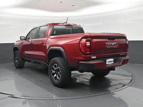 Volcanic Red Tintcoat 2024 GMC Canyon AT4X